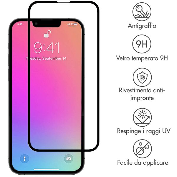 Selencia Gehard Glas Premium Screenprotector Apple iPhone 17e / 16e / 14 / 13 / 13 Pro