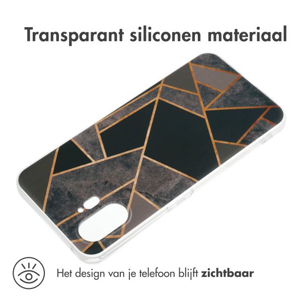 imoshion Design hoesje Nothing Phone (2) - Black Graphic