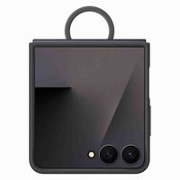 Samsung Originele Silicone Cover Ring Samsung Galaxy Z Flip 7 - Black