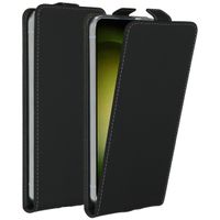 Accezz Flipcase Samsung Galaxy S24 Plus - Zwart