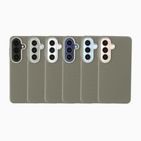 Accezz Mesh Backcover met MagSafe Samsung Galaxy S26 - Donkergrijs