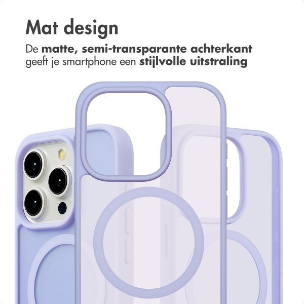 imoshion Color Guard Backcover met MagSafe Apple iPhone 15 Pro - Lila