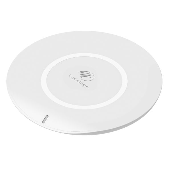 imoshion Qi Soft Touch Wireless Charger - Draadloze oplader - 10 Watt - Wit