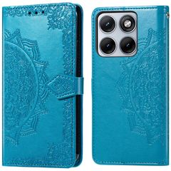 imoshion Mandala Bookcase Motorola Edge 70 Fusion - Turquoise
