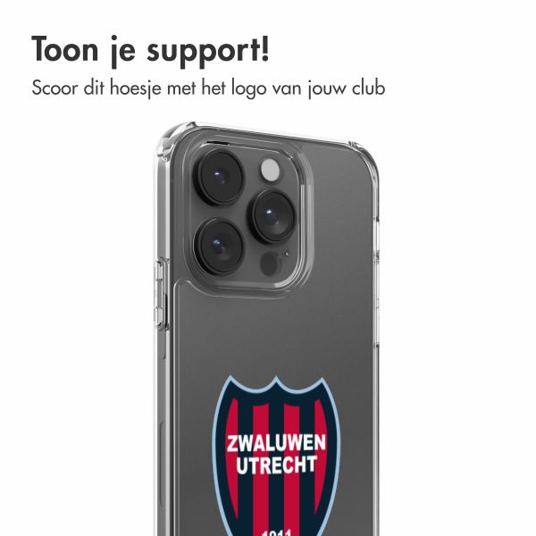 Clear Backcover Apple iPhone 14 Pro - Zwaluwen Utrecht '11