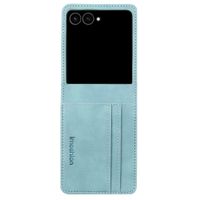 imoshion Luxe Bookcase Samsung Galaxy Z Flip 8 - Lichtblauw