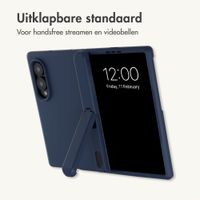 imoshion Color Backcover met Stand Samsung Galaxy Z Fold 8 - Donkerblauw