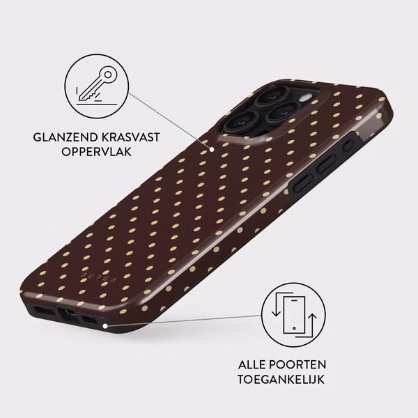 Burga Tough Backcover MagSafe Apple iPhone 15 Pro - Sorry Busy