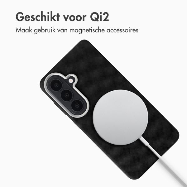 Accezz Mesh Backcover met MagSafe Samsung Galaxy S26 - Zwart