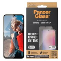 PanzerGlass Refresh Ultra-Wide Fit Anti-Bacterial Screenprotector incl. applicator Samsung Galaxy A25 (5G)