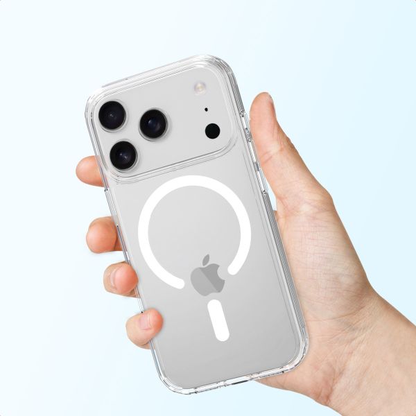 Accezz Xtreme Impact Backcover met MagSafe Apple iPhone 17 Pro - Transparant