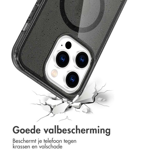 imoshion Sparkle Backcover met MagSafe Apple iPhone 14 Pro Max - Glitter Zwart