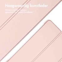 imoshion Trifold Hardcase Bookcase Apple iPad 9 (2021) 10.2 inch / iPad 8 (2020) 10.2 inch / iPad 7 (2019) 10.2 inch - Roze