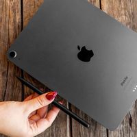 Fixed Graphite Pro stylus pen voor Apple iPad - Zwart