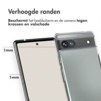 Accezz Clear Backcover Google Pixel 6a - Transparant