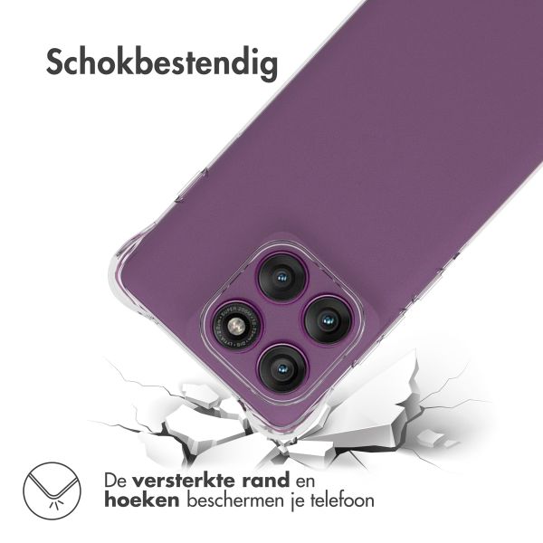 imoshion Shockproof Case Motorola Edge 60 Pro - Transparant