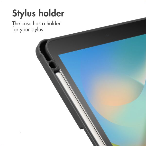 imoshion Origami Bookcase Apple iPad 9 (2021) 10.2 inch / iPad 8 (2020) 10.2 inch / iPad 7 (2019) 10.2 inch - Black