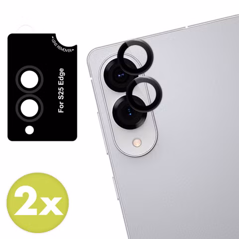 imoshion 2 Pack Camera lens protector Samsung Galaxy S25 Edge