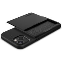Spigen Slim Armor CS Backcover Apple iPhone 13 - Zwart