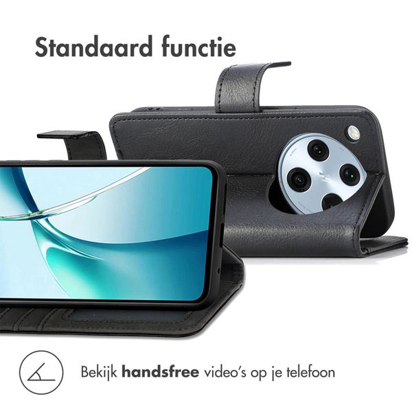 imoshion Luxe Bookcase Oppo Find X8 Pro - Zwart