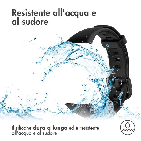 imoshion Siliconen bandje Huawei Band 6 / Honor Band 6 - Zwart