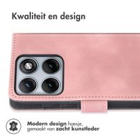 imoshion Bookcase met koord Motorola Edge 70 Fusion - Roze