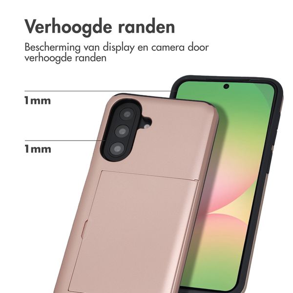 imoshion Backcover met pasjeshouder Samsung Galaxy A57 (5G) - Rose Gold