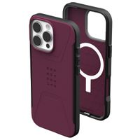 UAG Civilian Backcover MagSafe iPhone 16 Pro Max - Bordeaux