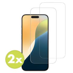 Accezz Gehard Glas Screenprotector 2-pack iPhone 16 Pro