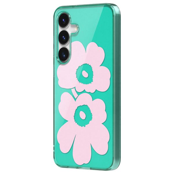 Samsung Unikko Hybrid Case Marimekko Samsung Galaxy S25 Plus - Roze