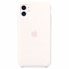 Apple Silicone Backcover Apple iPhone 11 - White