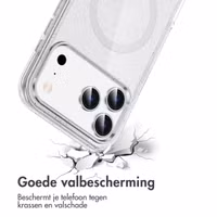 imoshion Sparkle Backcover met MagSafe Apple iPhone 17 Pro - Transparant