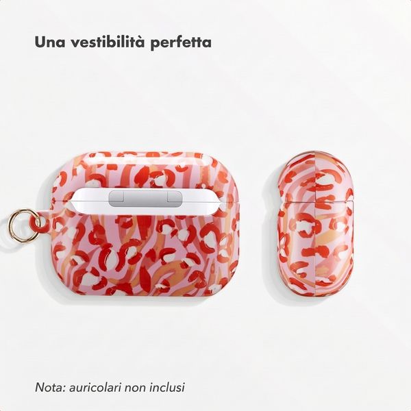 Selencia Vivid Case  Apple Airpods Pro - Wild Spots Lipstick