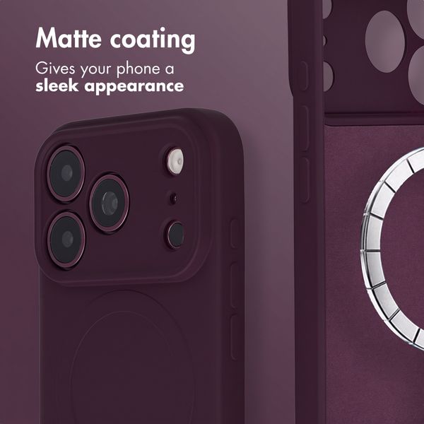 imoshion Colour Case with MagSafe Apple iPhone 18 Pro Max / 17 Pro Max - Bordeaux
