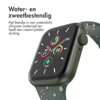 imoshion Siliconen⁺ bandje Apple Watch Series 1 t/m 9 / SE (38/40/41 mm) | Series 10 (42 mm) - Olive - Maat S/M