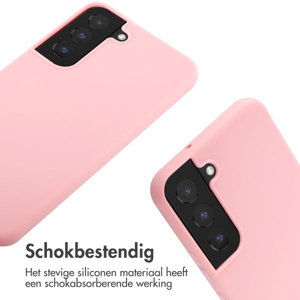 imoshion Siliconen hoesje met koord Samsung Galaxy S22 - Roze