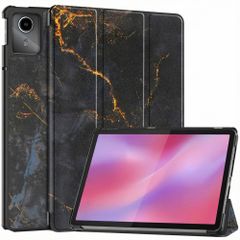 imoshion Design Trifold Bookcase Lenovo Tab M11 - Black Marble