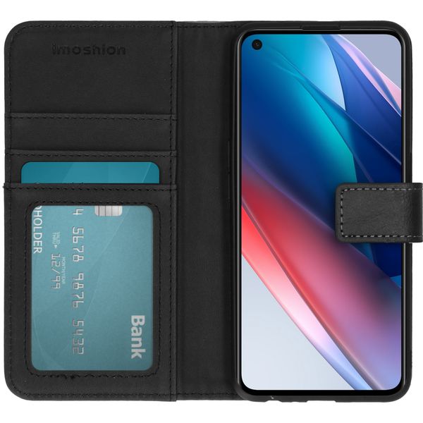 imoshion Luxe Bookcase Oppo Find X3 Lite - Zwart