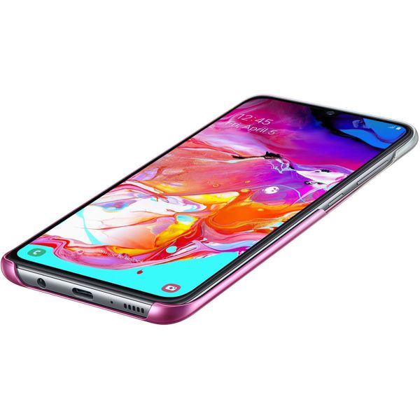 Samsung Originele Gradation Backcover Galaxy A70 - Roze