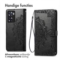imoshion Mandala Bookcase Oppo A57(s) - Zwart
