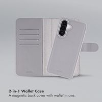 Accezz Edge detachable Bookcase with MagSafe Samsung Galaxy A27 (5G) - Grey