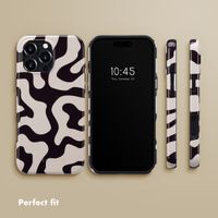Selencia Vivid Back Cover with MagSafe Apple iPhone 16 Pro Max - Art Wave Black