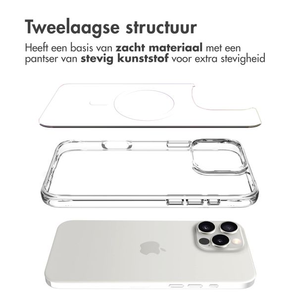 imoshion Rugged Air MagSafe Case Apple iPhone 16 Pro - Transparant