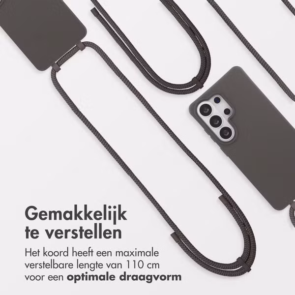 imoshion Color Backcover met afneembaar koord met MagSafe Samsung Galaxy S26 Ultra - Black Coffee