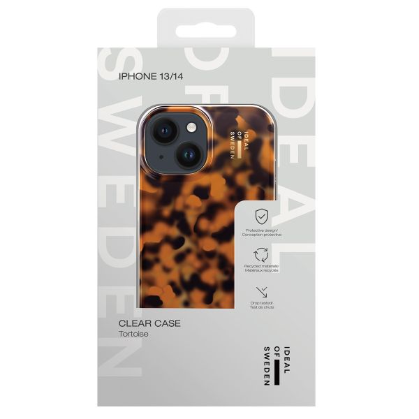 iDeal of Sweden Clear Case iPhone 13 / 14 - Tortoise