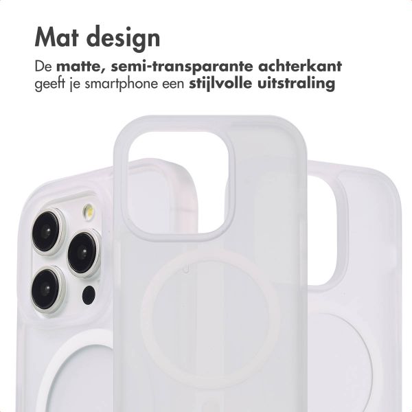 imoshion Color Guard Backcover met MagSafe iPhone 14 Pro - Wit