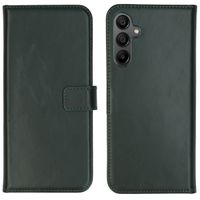 Selencia Echt Leren Bookcase Samsung Galaxy A15 (5G/4G) - Groen
