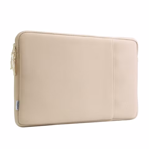 imoshion Laptophoes met opbergvak 13 inch - Laptopsleeve - Sandstone