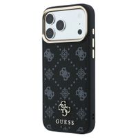 Guess 4G Metal Logo Backcover MagSafe Apple iPhone 18 Pro / 17 Pro - Black
