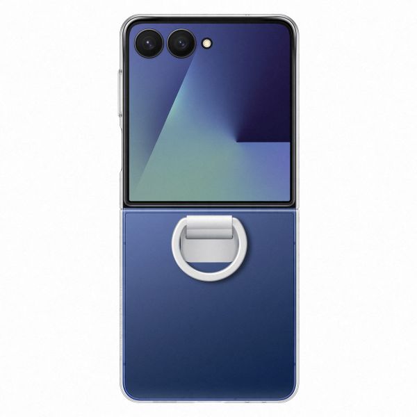 Samsung Originele Clear Case Ring Samsung Galaxy Z Flip 7 - Transparant